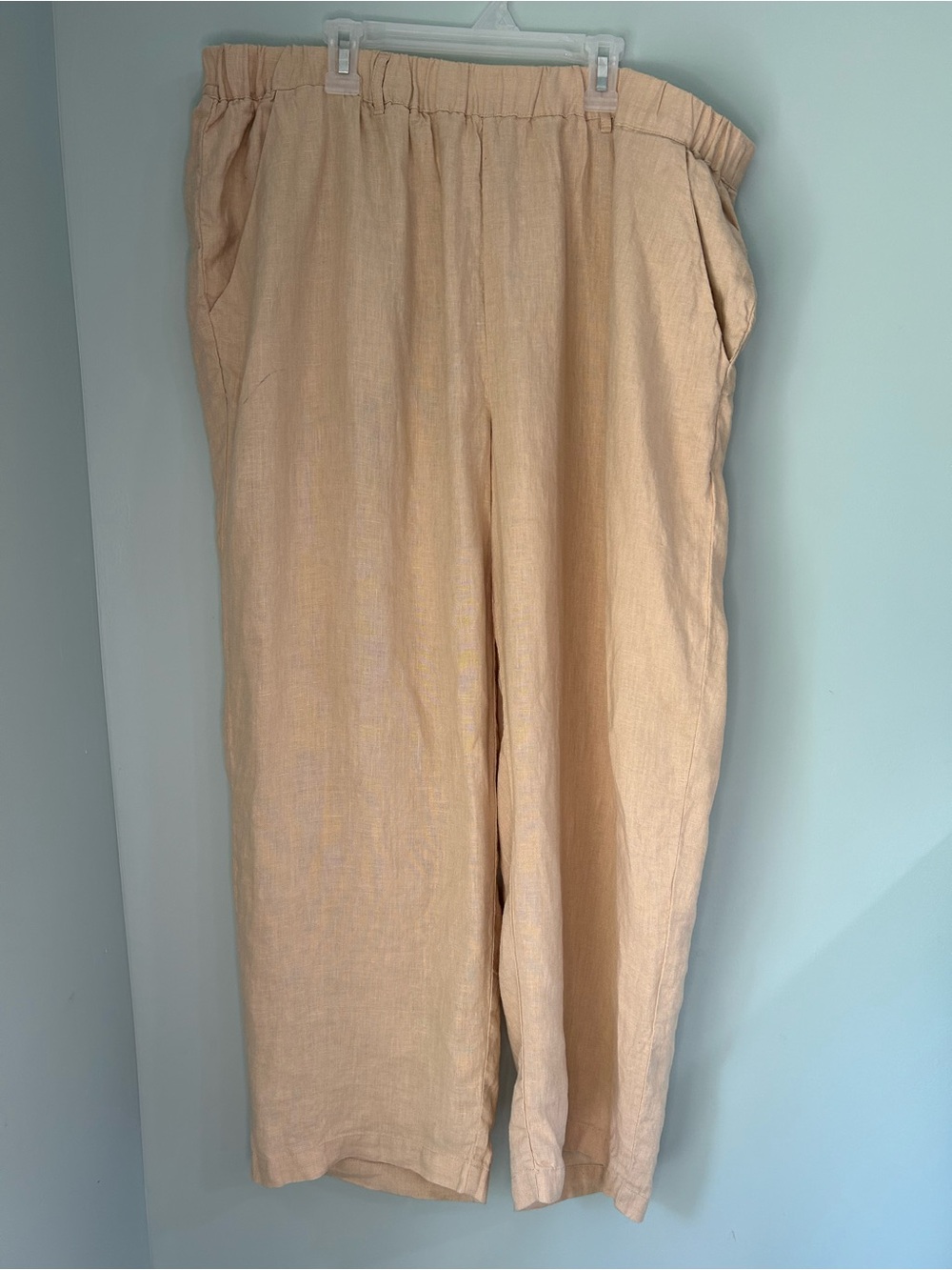 Quince 100% European flax linen Oatmeal XL